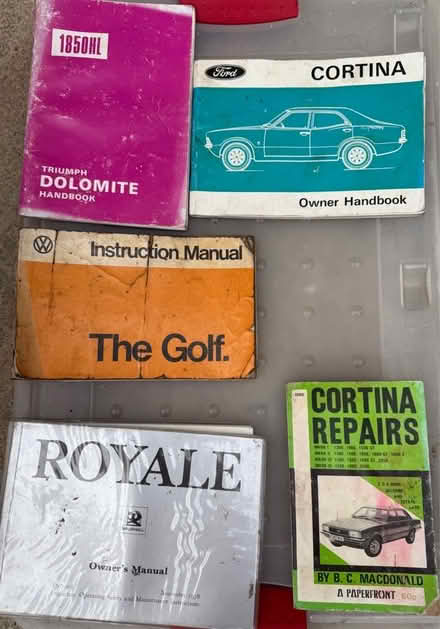 Photo of free Workshop manuals & handbooks (Highworth SN6) #3