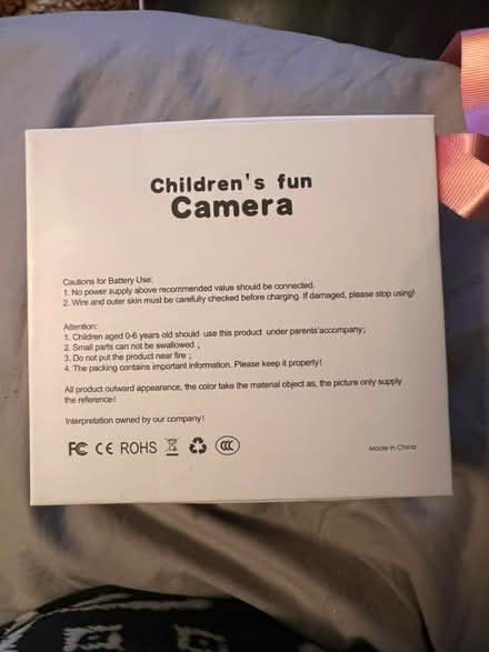 Photo of free Kids camera (Croydon CR0) #2