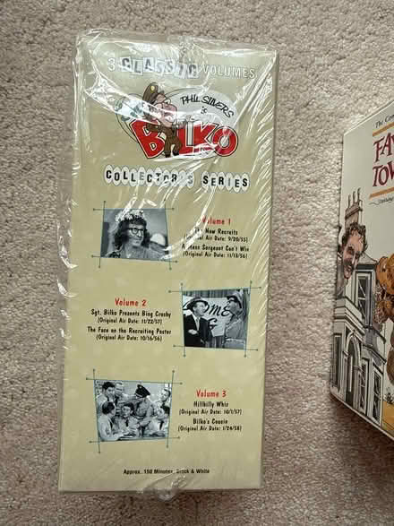 Photo of free BILKO, Fawlty Towers, Car 54 VHS (Hopewell Junction) #4