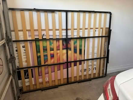 Photo of free Queen Platform Bed Frame (East Mesa (Higley & Brown)) #1