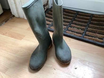 Photo of free Size 4/37 green Dunlop wellies (Brampton S40) #1