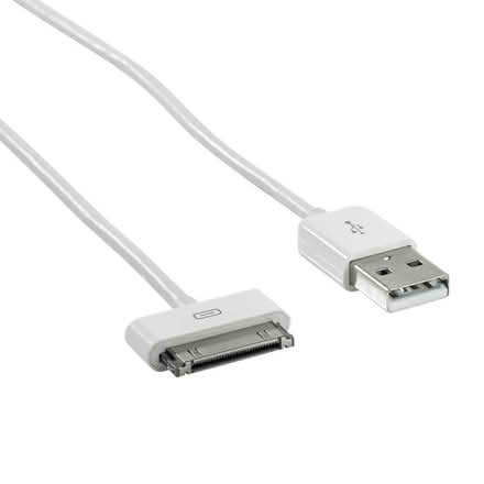 Photo of Old Apple 30-pin connector cable (St Peter's, GL51) #1