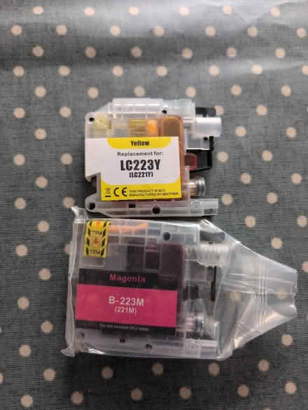 Photo of free Ink cartridges for Brother printer (Booker Common, HP12) #1