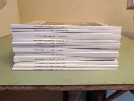 Photo of free 12 World of Interiors Magazines 2023 (Wimbledon SW19) #2