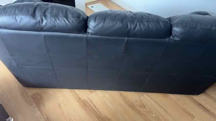 Photo of free 3 Seater leather couch (Limerick city) #2