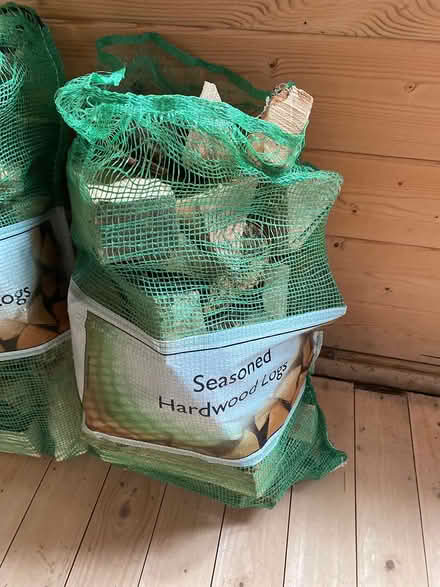 Photo of free Two bags of seasoned hardwood (Mill Lane crowborough TN6) #2