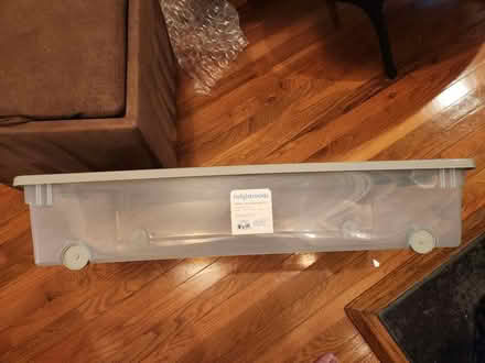 Photo of free Underbed plastic storage box (Capitol Hill, DC) #1