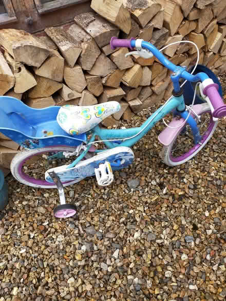 Photo of free Girls bicycle -frozen..suit 4/5/6 yr old (Little Wenlock TF6) #1