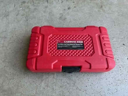 Photo of free Empty Tool Bit Case (Highway 85 & El Camino) #1