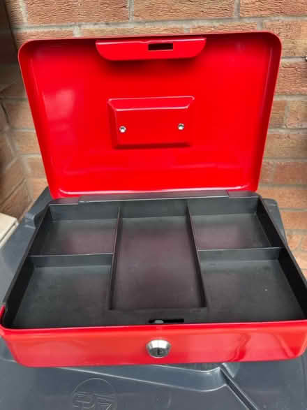 Photo of free Lockable, metal valuables box (Solihull b92) #2