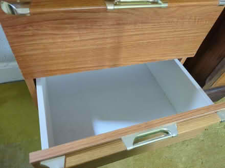 Photo of free Bedside cabinet. 3 drawer. (Hendon, The Hyde NW9) #2