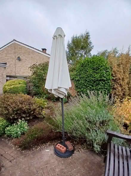 Photo of free Garden parasol with base (North Ascot SL5) #2