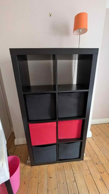 Photo of free Black Ikea Storage Unit (Ilkley LS29) #1