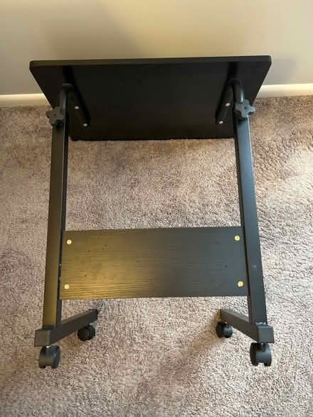 Photo of free Adjustable TV Tray with Wheels (Owings Mills,MD) #3
