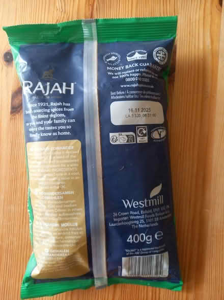 Photo of free Large ground coriander BBE 2025 (S12 Gleadless) #2