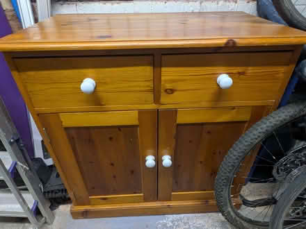 Photo of free Solid pine cabinet (Sharmans Cross B91) #1