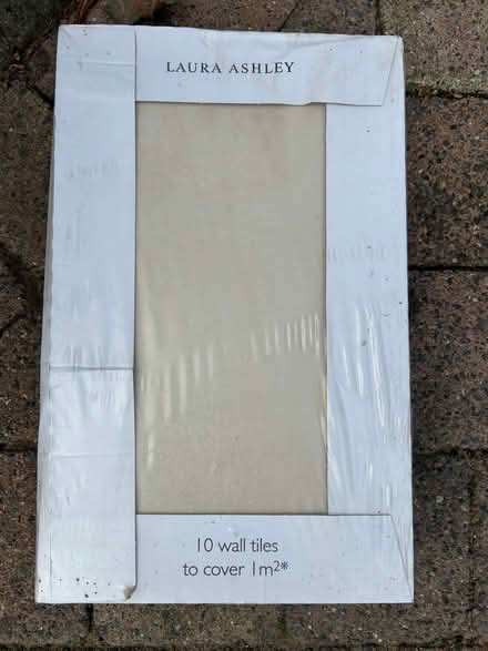 Photo of free Laura Ashley wall tiles 1m2 (Montreal Park TN13) #1
