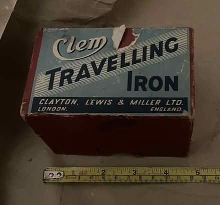 Photo of free Vintage travelling iron (Finsbury Park N4) #1