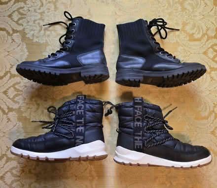 Photo of free 2 Pair Black Boots- W6 (West 7th) #3