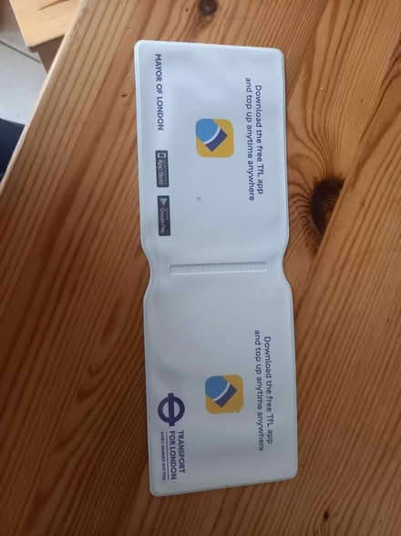 Photo of free New oyster card holder (S12 Gleadless) #2