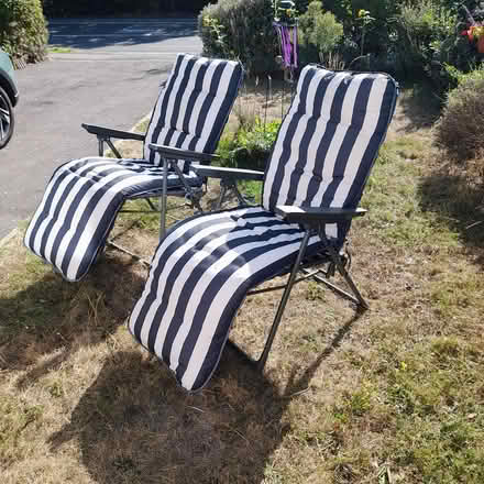 Photo of free Reclining Garden Chairs x2 (Gosport PO12) #1