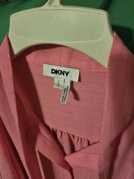 Photo of free Pink Secretary Blouse - DKNY Large (West 7th) #3