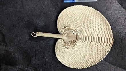 Photo of free Woven Tote and Fan (Magoun Sq) #2