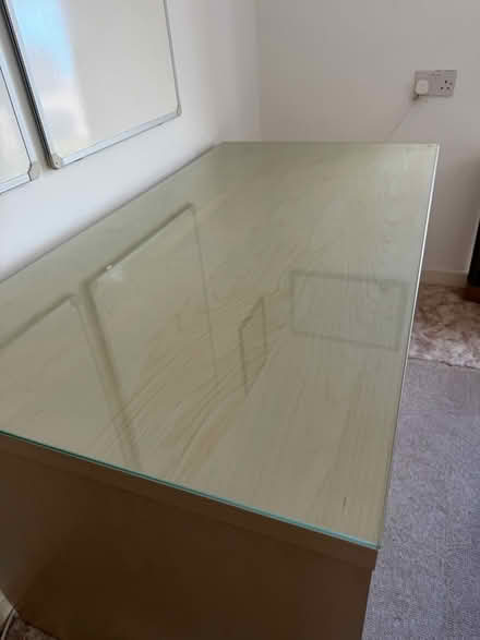 Photo of free Ikea desk in birch (Papplewick CP NG15) #2