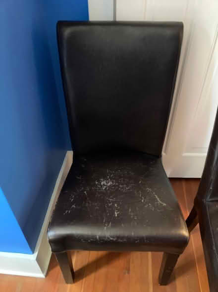 Photo of free Six dining room chairs (near Dalhousie) #3
