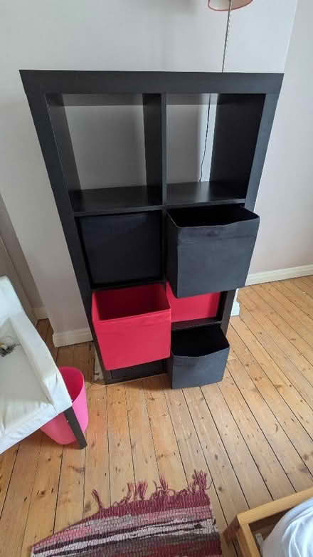 Photo of free Black Ikea Storage Unit (Ilkley LS29) #2