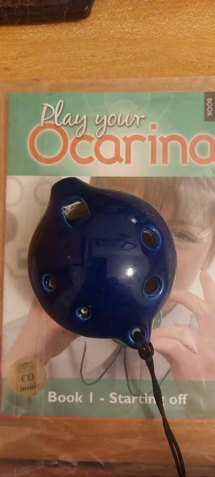 Photo of free OCARINA wind instrument and book (Lower Weston BA1) #3