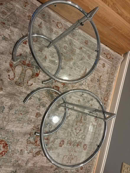 Photo of free Metal side tables (Alexandria VA by MasonicTemple) #2
