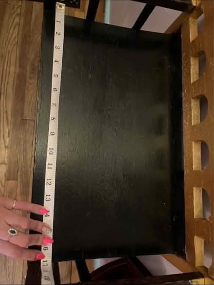 Photo of free Antique 4-tier wood bookshelf (Hell’s Kitchen) #3