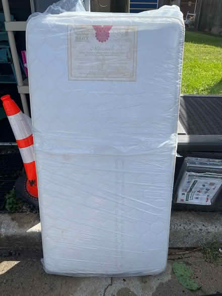 Photo of free Crib mattress (Oradell) #1