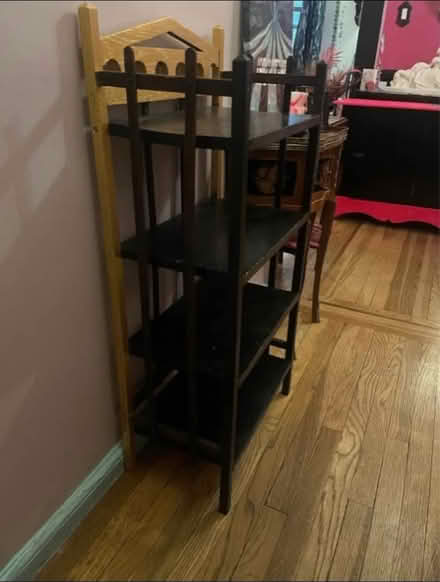Photo of free Antique 4-tier wood bookshelf (Hell’s Kitchen) #4