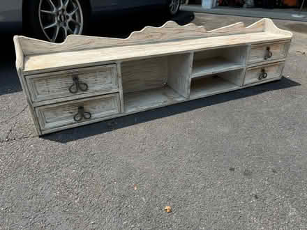 Photo of free Solid wood shelving/hutch (Hartsdale NY near Trader Joe’s) #1
