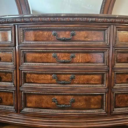 Photo of free Marble-Top Dresser & Detach Mirror (Arlington, 22204) #2