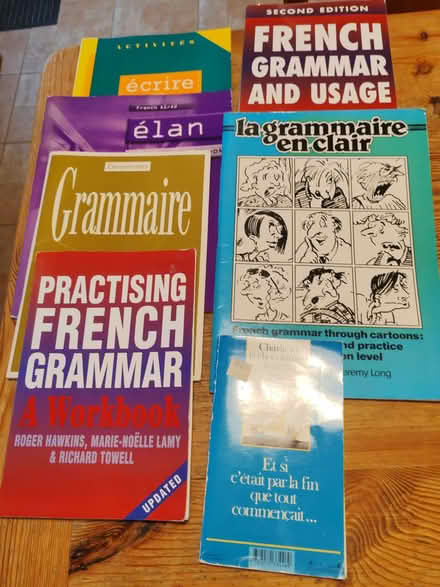 Photo of free Assorted french grammar books (Berkeley Heath GL13) #1
