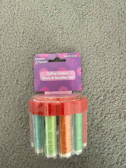 Photo of free Cotton reel and needles (Reading whitley wood RG2) #1