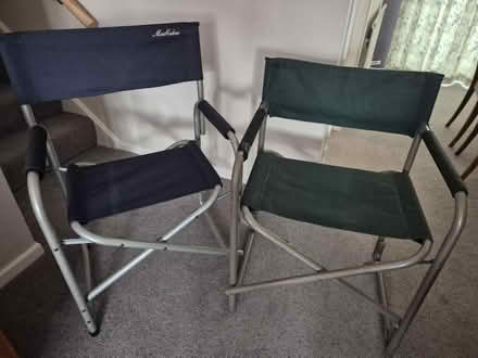 Photo of free Folding camping chairs (Hemel Hempstead HP3) #1