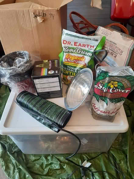Photo of free plant pots, light, minerals, etc (140th and Pilot Knob) #1