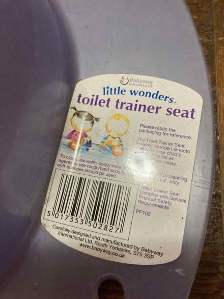 Photo of free Potty and trainer seat (Wales S26) #2