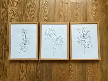 Photo of free 3x IKEA frames w/ prints (Clapham South SW12) #2