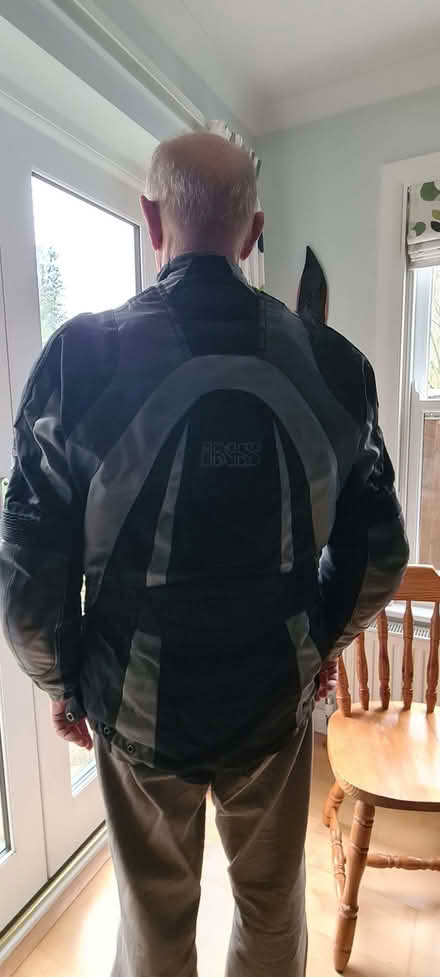 Photo of free IXS Leather motorcycle jacket - medium (North Town SL6) #4