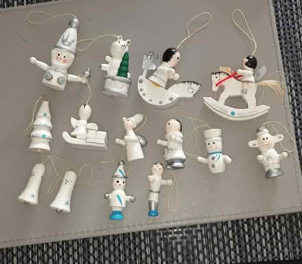 Photo of free Set of 14 xmas tree decorations (Waterthorpe S20) #1