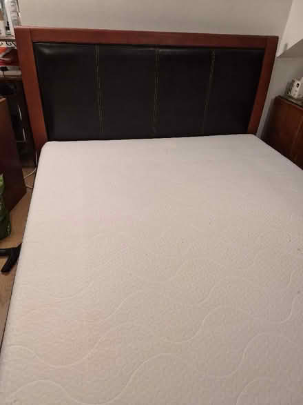 Photo of free Dreams Brown Faux leather King Size Bed Frame (Isleworth TW7) #1