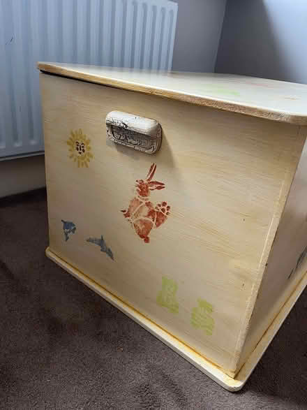 Photo of free Large handmade wooden toy chest (Bromley BR2) #3