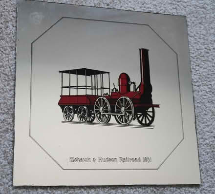 Photo of free Old Train Engines on Mirror Glass (Prospect Hts) #3