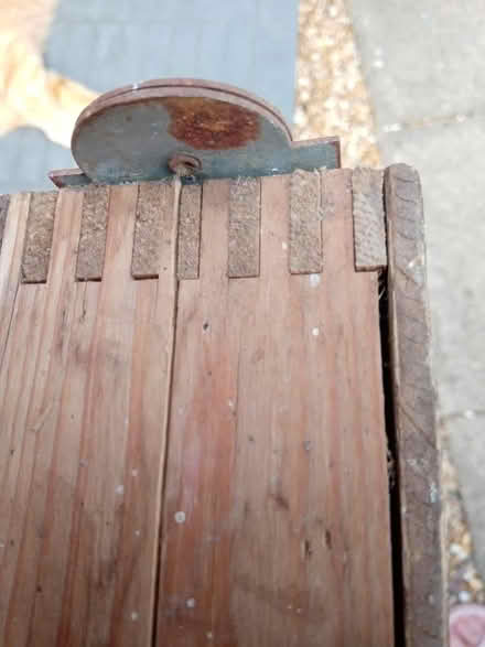 Photo of free Folding wooden decorators table (Orton Goldhay PE2) #1