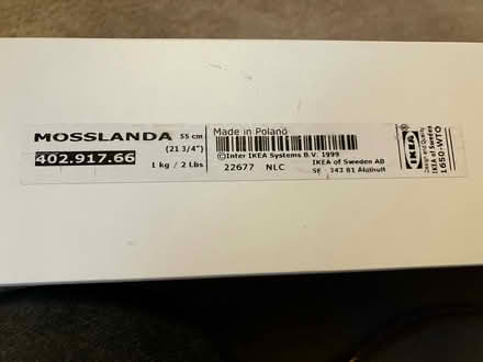 Photo of free IKEA picture shelves x2 (Westbury BA13) #2
